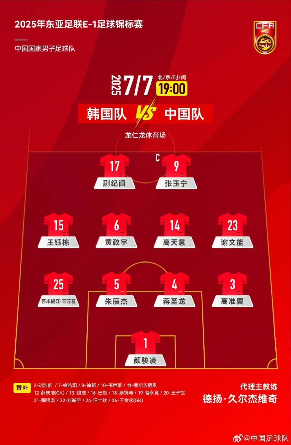 韩国队鏖战中国队,郑思维统治全场 韩国队鏖战中国队,郑思维统治全场